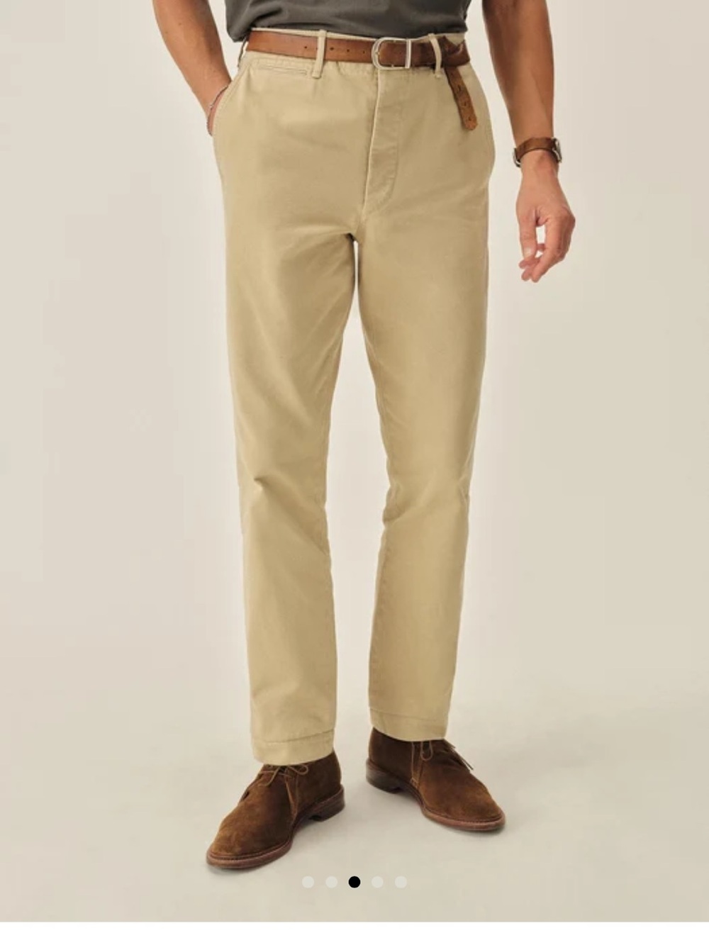 Buck Mason  MAVERICK SLIM CHINO